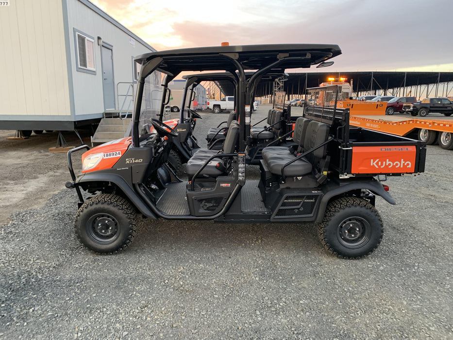 Kubota RTV-X1140W-H Plastic Canopy, Windshield Acrylic Clear, LED Strobe Light, Wire Harness Kit, Back up Alarm