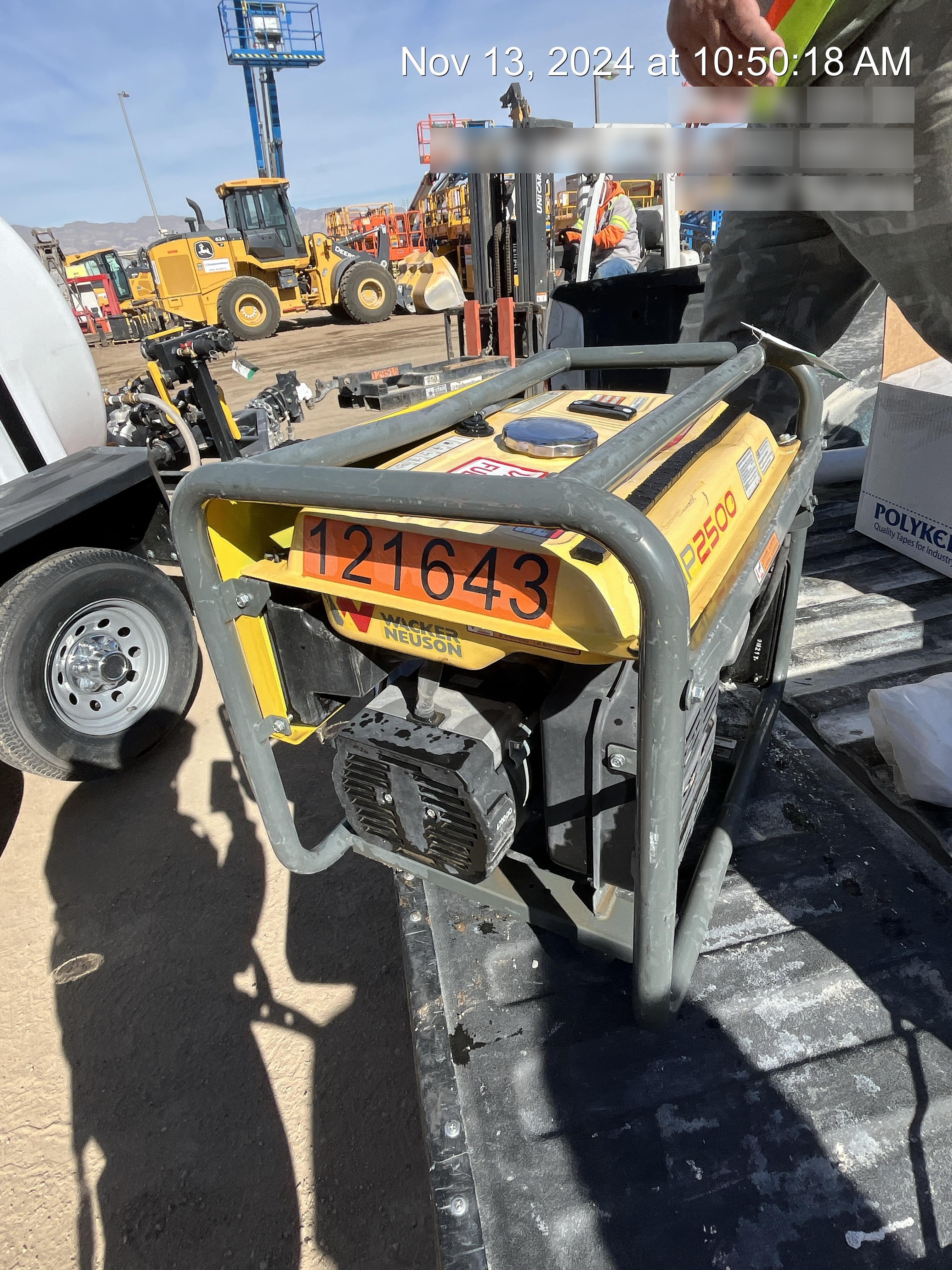 2020 WACKER NEUSON GP2500A