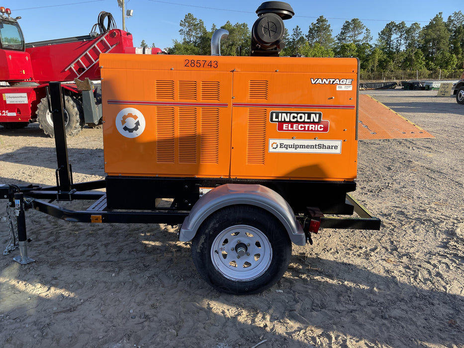 2022 Lincoln Electric Vantage 549X Crosslink Technology, Trailer Mounted, ES Decals, T3