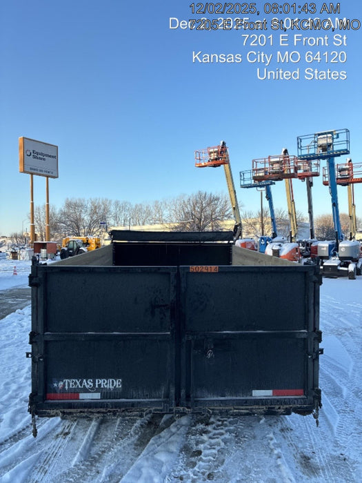 2025 TEXAS PRIDE TRAILERS DT714416KBP