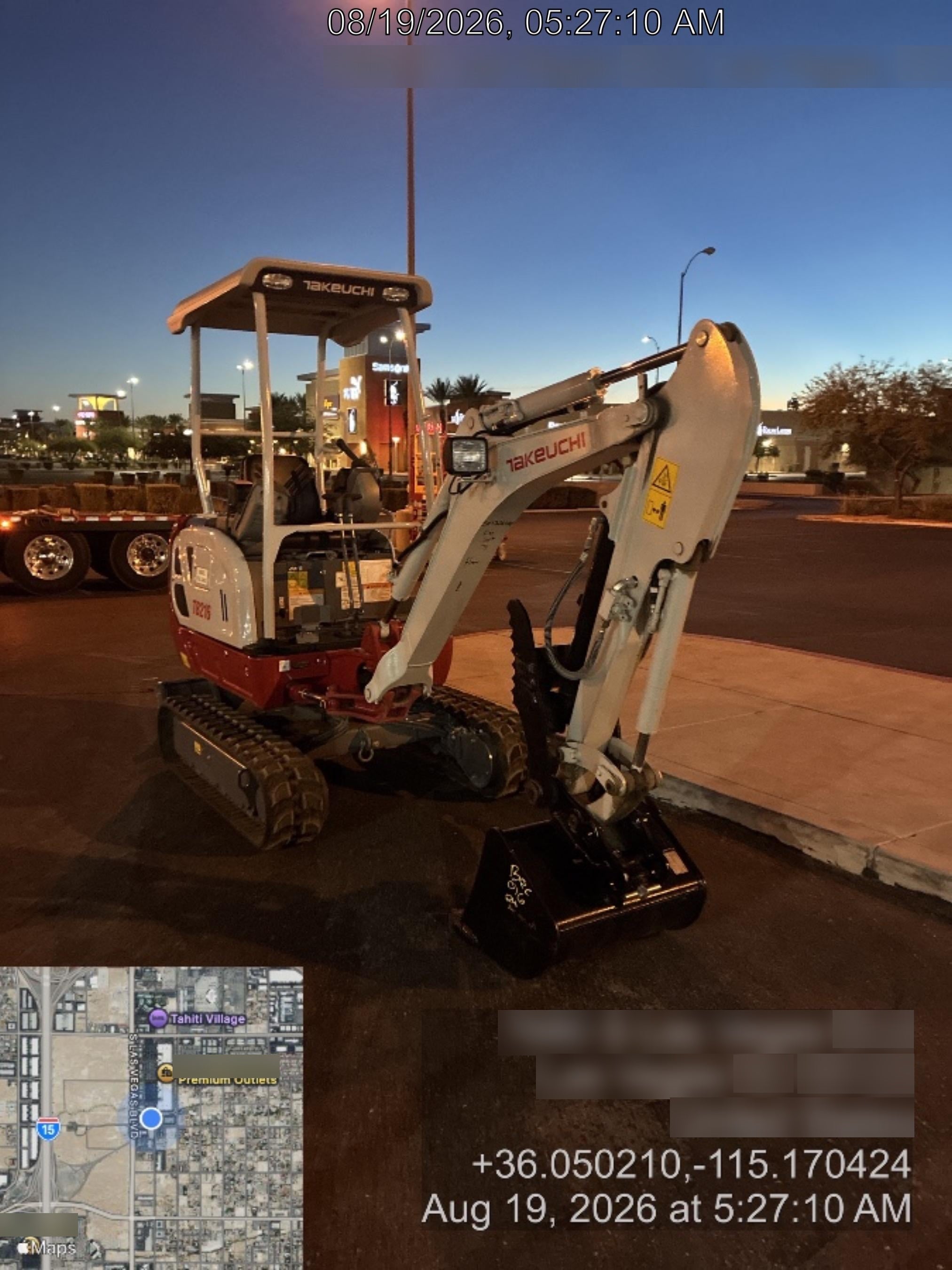 2024 TAKEUCHI TB216R