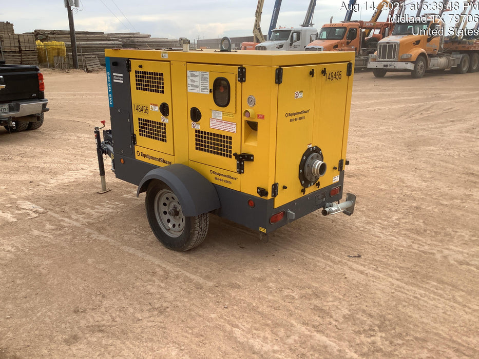 2021 ATLAS COPCO PAS 100 HF CS Enclosed