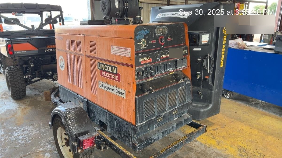 2021 Lincoln Electric Vantage 549X VANTAGE 549X READY-PAK 3 (EQUIPMENTSHARE)