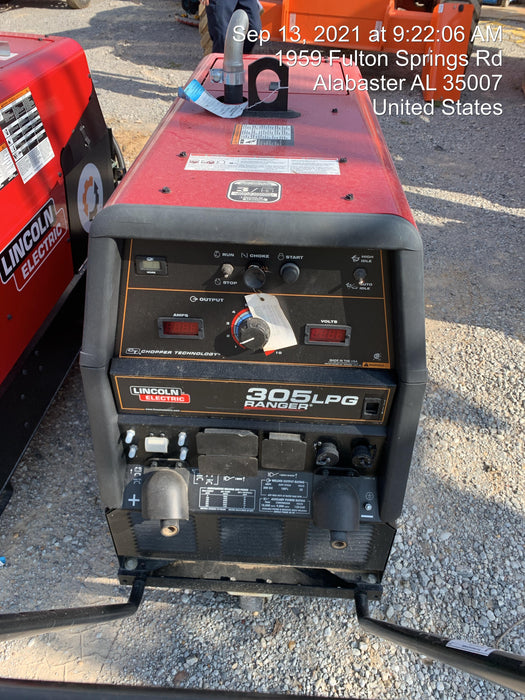 2021 Lincoln Electric Ranger 305 LPG K3430-1, Ranger 305 LPG, Undercarriage, Tank Holder & Strap, 10kw AC Gen, 25hp Kohler LPG Eng
