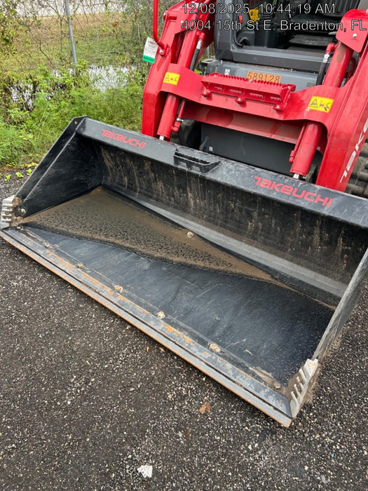 2025 TAKEUCHI 80" Smooth Bucket - Takeuchi