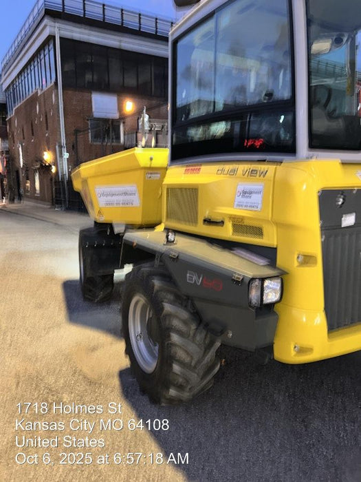 2025 WACKER NEUSON DV604 Cab Standard Tires