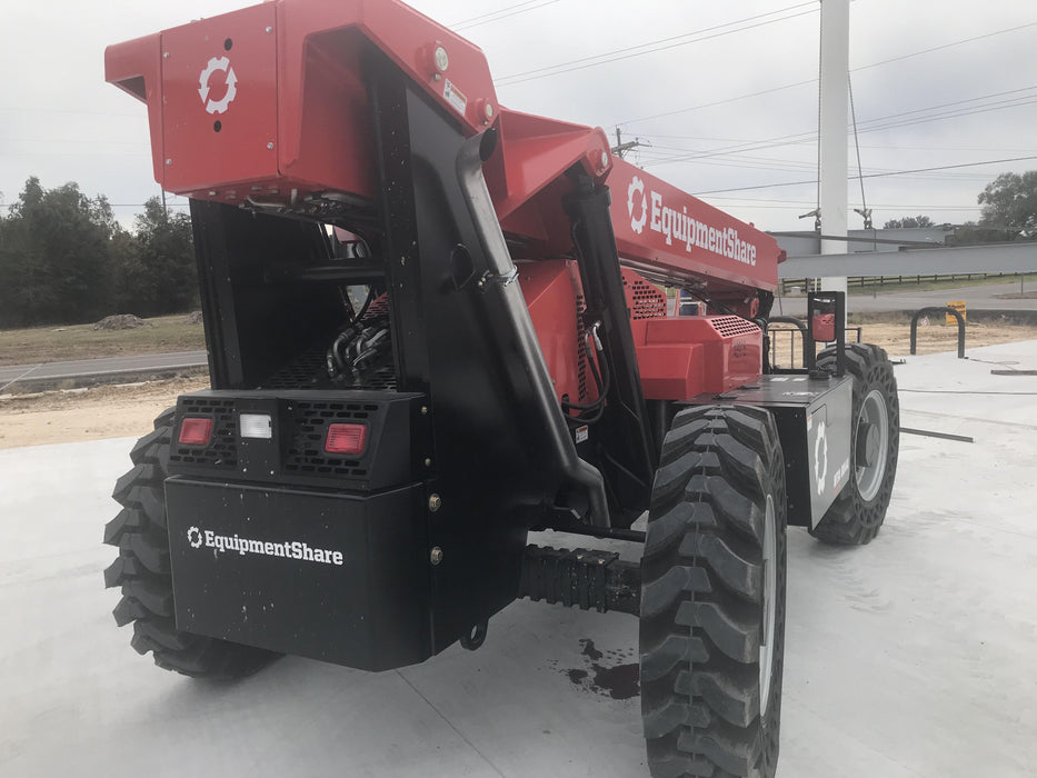 2020 Manitou MTA8044 74hp T4F, Cab/Heat/Air, Cab and Boom LED work lights, Auxiliary Hydraulics, Solid Tires, Amber strobe, Lift Hook w/66" Carriage, 60" Forks
