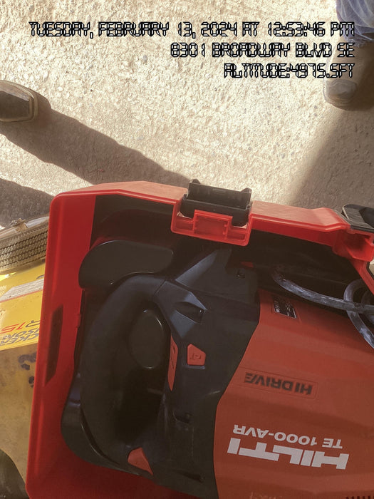 2020 HILTI TE 1000-AVR