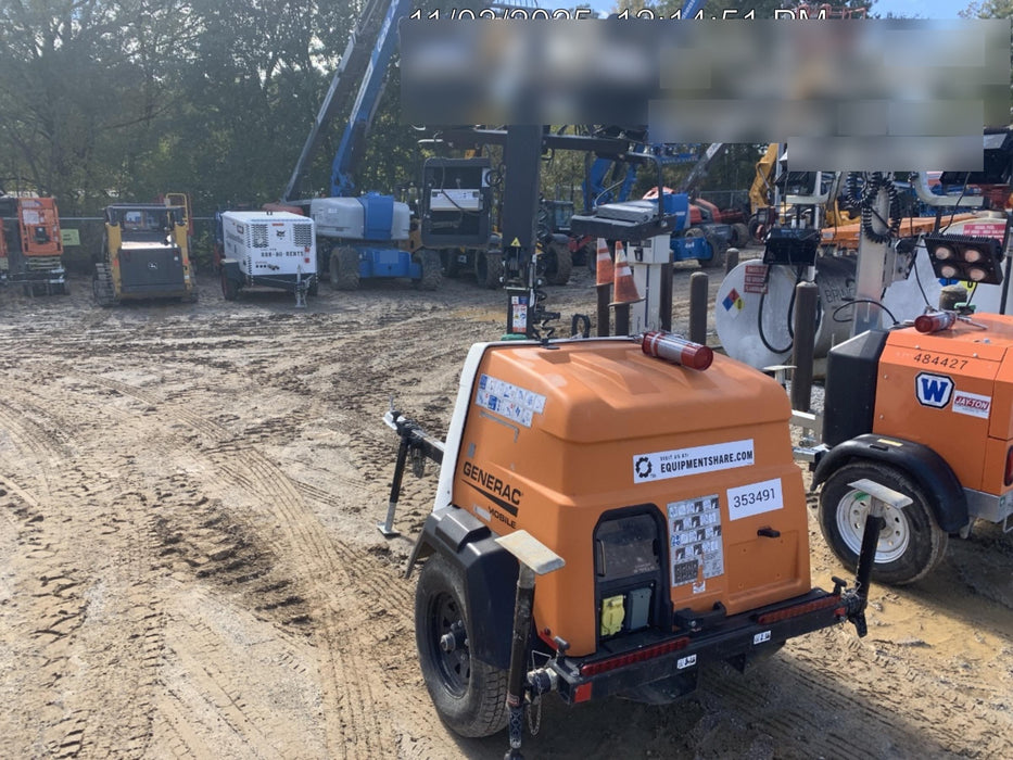 2023 Generac MLT2 Diesel, Flex Switch 120V Input, Powerzone Controller, (4) 320W LED Lights, 4kW Generator, 39.9 Gal Fuel Tank, 2" Ball, T3