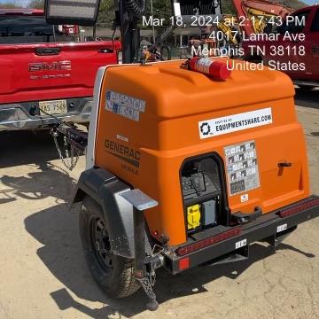 2024 Generac MLT2 Diesel, Flex Switch 120V Input, Powerzone Controller, 
(4) 320W LED Lights, 4kW Generator, 39.9 Gal Fuel Tank, 2" Ball, T3
