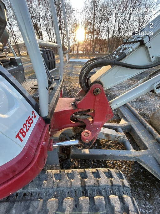 2021 Takeuchi TB235-2R Canopy, Rubber Tracks, Manual QC