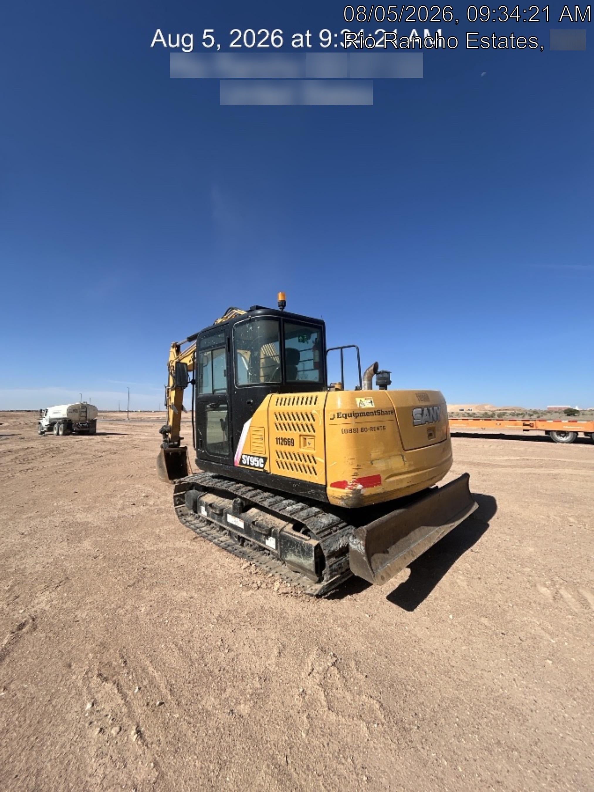 2020 SANY SY95C