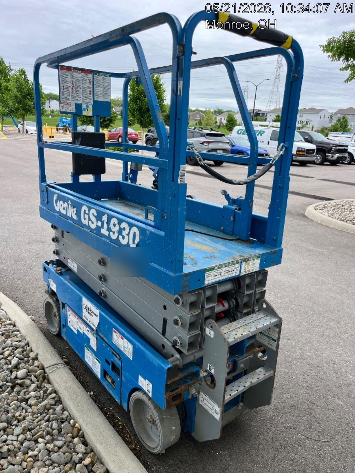2018 Genie GS-1930 Genie GS-1930 w/Fixed Rail, Chain Entry