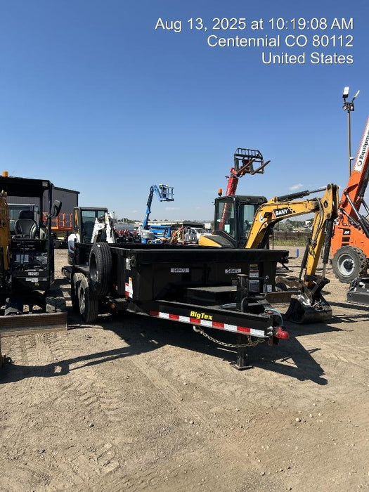 2025 BIG TEX TRAILER 16LP-14BK6SIRPD
