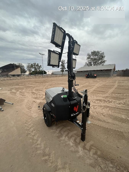 2024 Wacker Neuson LTT4 Diesel, Kohler KDW702, Deep Sea Controller, Auto Start, LED 320W, Bypass Outlet, T3
