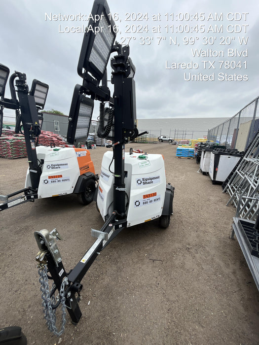 2024 Generac MLT2 Diesel, Flex Switch 120V Input, Powerzone Controller, 
(4) 320W LED Lights, 4kW Generator, 39.9 Gal Fuel Tank, 2" Ball, T3