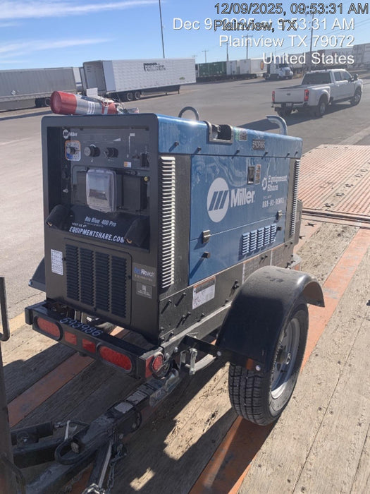 2025 MILLER ELECTRIC BIG BLUE 400