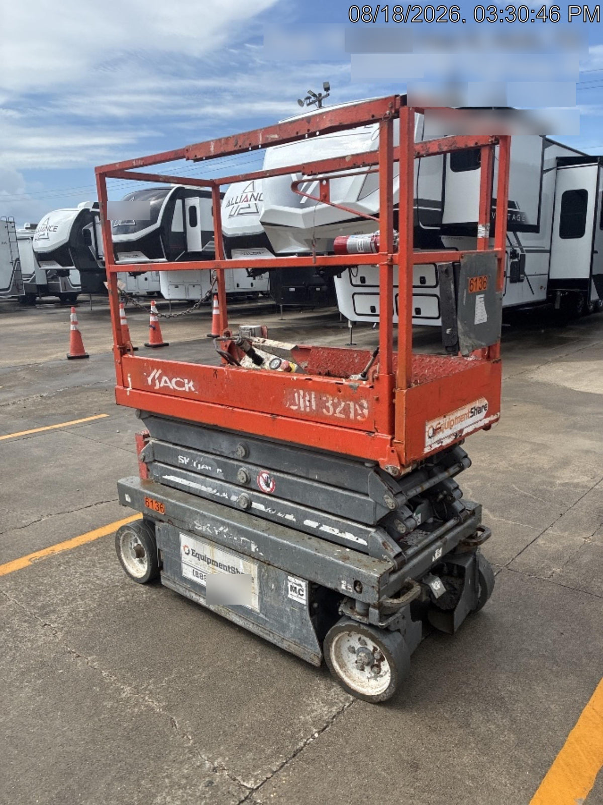 2017 Skyjack SJIII-3219 Skyjack SJ3219, Trojan Battery Set, Extended Warranty 5yr/5k hr