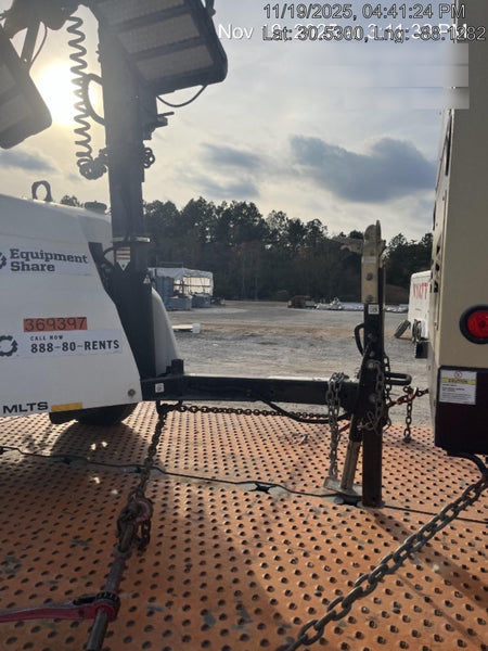 2023 Generac MLT2 Diesel, Flex Switch 120V Input, Powerzone Controller, 
(4) 320W LED Lights, 4kW Generator, 39.9 Gal Fuel Tank, 2" Ball, T3