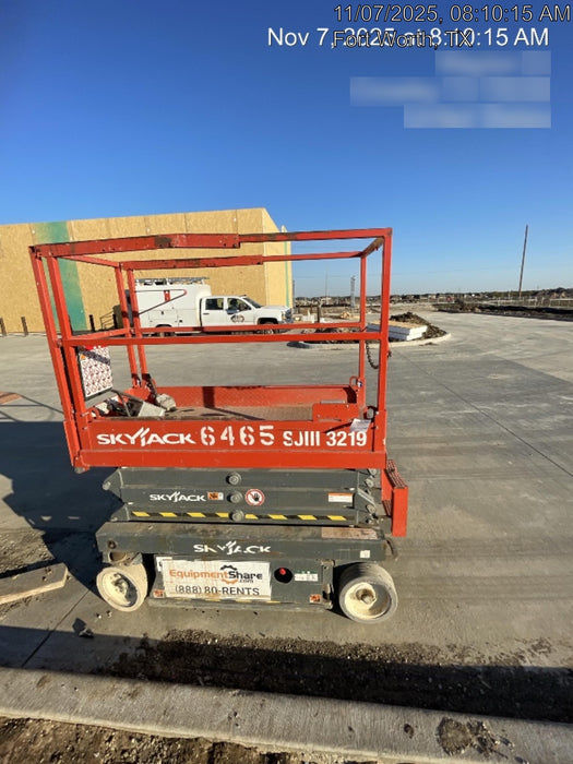 2017 Skyjack SJIII-3219 Skyjack SJ3219, Extended Warranty 5yr/5k hr