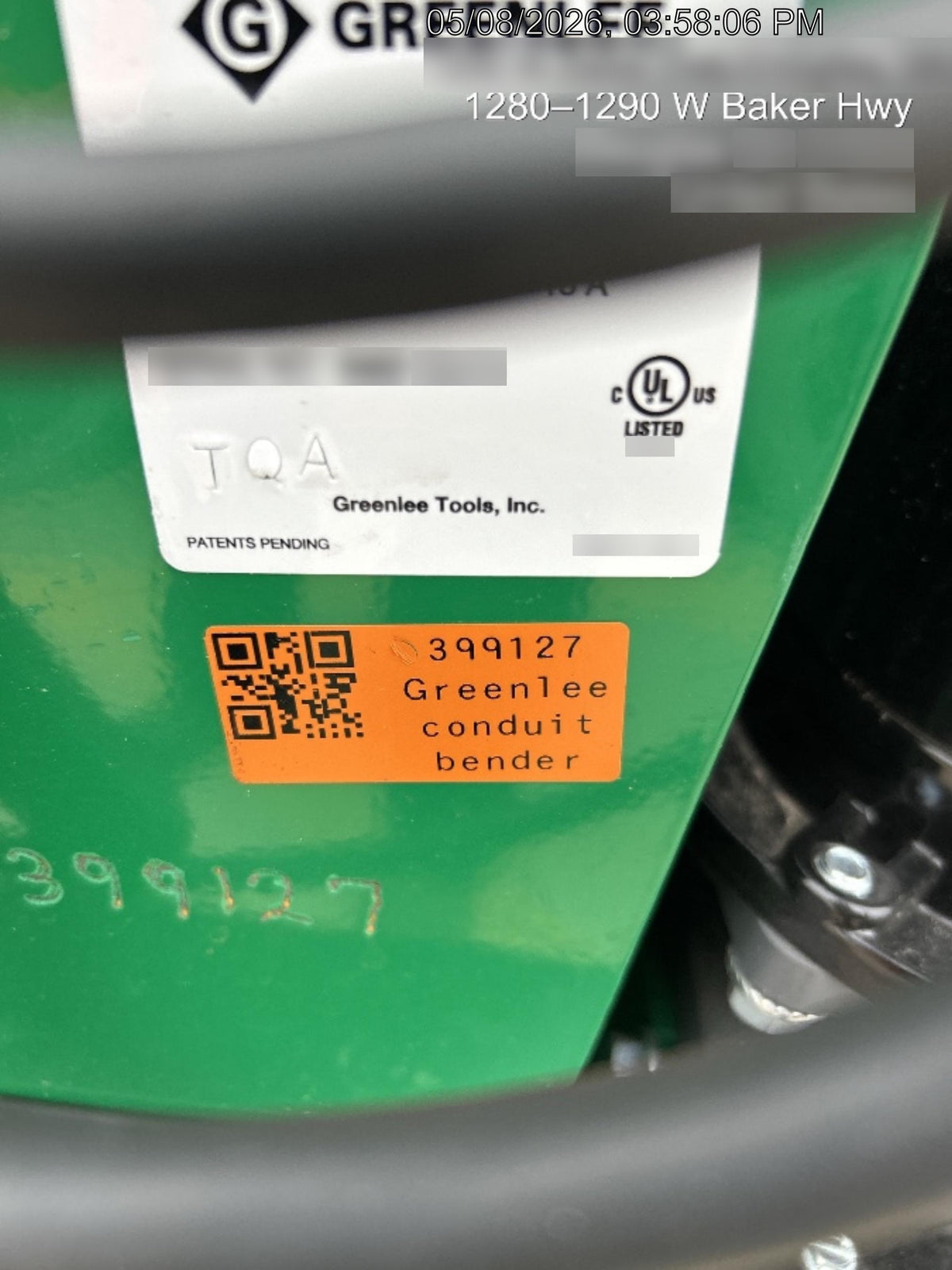 2023 GREENLEE 854DX