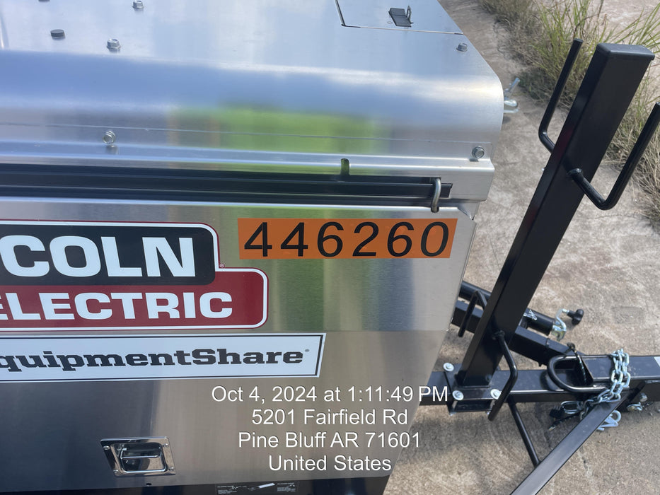 2024 Lincoln Electric LE400 Kubota V1505, Trlr, Cable Rack, Light Kit, ES Decals, T3