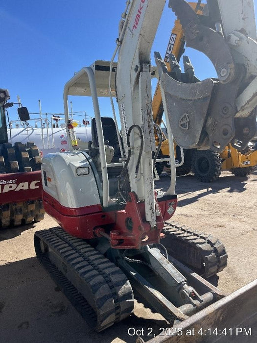 2020 Takeuchi TB235-2R Canopy, Rubber Tracks, Manual TAG QC