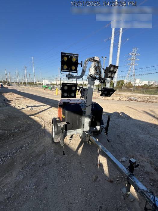 2024 Wanco WLTT-4MM4K Diesel, Deep Sea Controller, Shore Power Plug, Auto Start, (4) 350W LED Floodlights, 4kW Generator, 60 Gal Fuel Tank, 2" Ball, T3