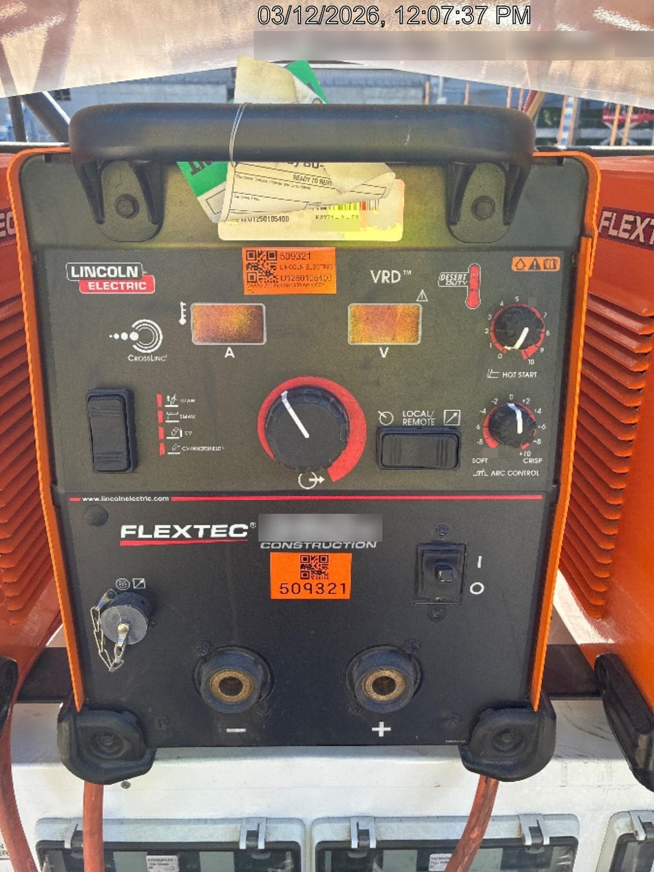 2025 LINCOLN ELECTRIC FLEXTEC 350X