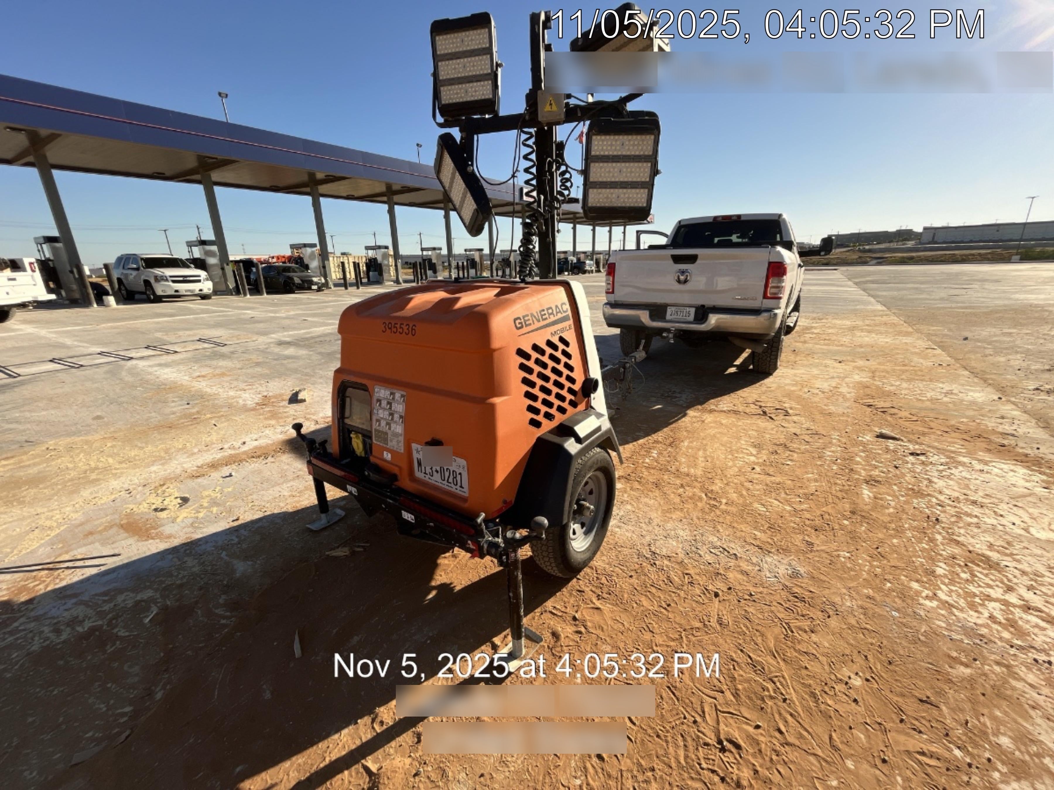 2024 Generac MLT2 Diesel, Flex Switch 120V Input, Powerzone Controller, 
(4) 320W LED Lights, 4kW Generator, 39.9 Gal Fuel Tank, 2" Ball, T3