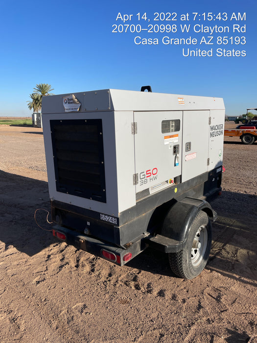 2020 WACKER NEUSON G50