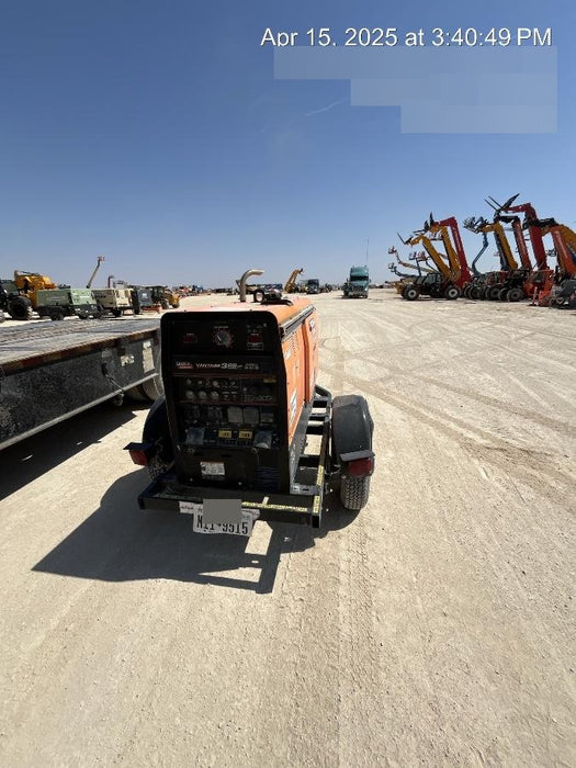 2021 Lincoln Electric Vantage 322 Vantage 322 Ready Pak 3 w/ Decals, ORANGE (includes trailer, cable rack, fender light kit) NO Telematics