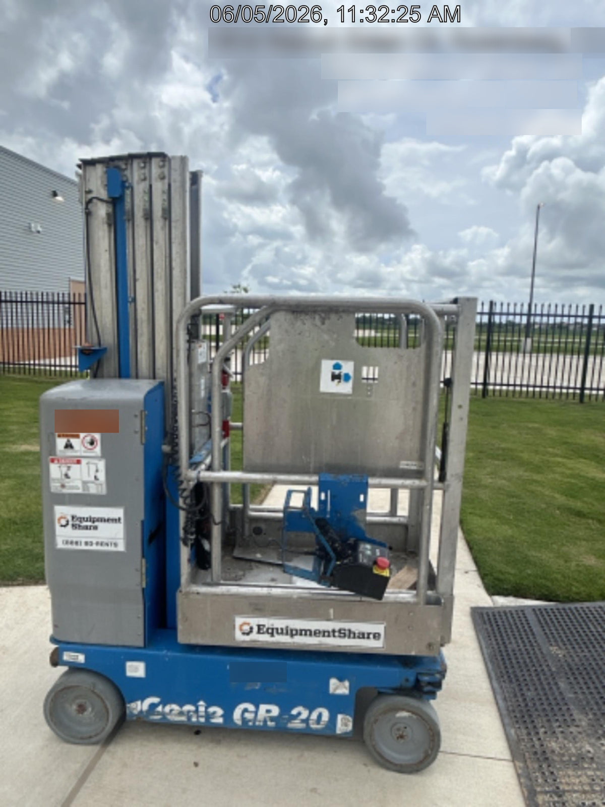 2019 GENIE GR-20