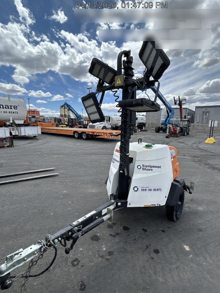 2023 Generac MLT2 Diesel, Flex Switch 120V Input, Powerzone Controller, (4) 320W LED Lights, 4kW Generator, 39.9 Gal Fuel Tank, 2" Ball, T3