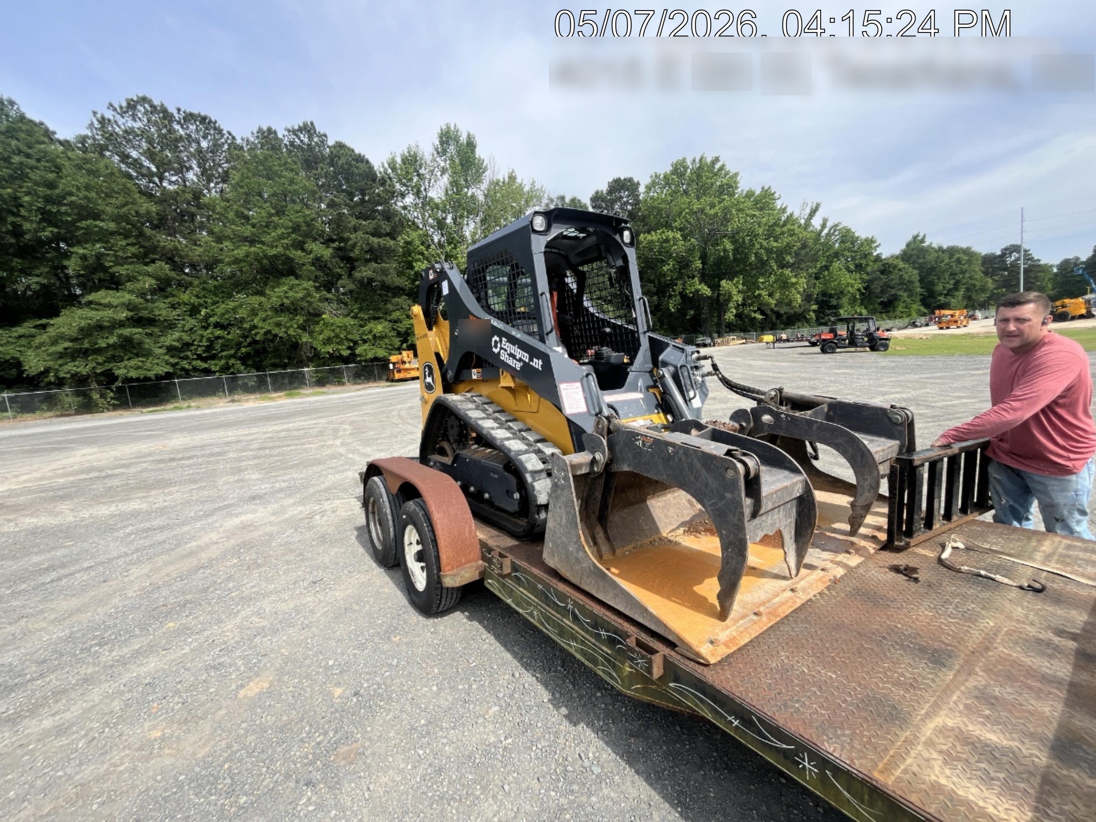 2020 PALADIN 76" Scrap Grapple Bucket - Paladin