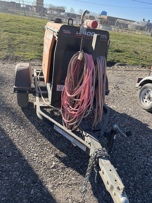 2022 Lincoln Electric LE400 Kubota V1505, Trlr, Cable Rack, Light Kit, ES Decals, T3