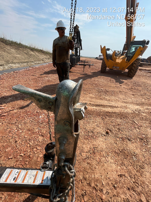 2022 Allmand NLV3GR (4) LED Light Fixture 350W, 23' Vertical Mast, 3kW Prime, Towable, ES Decals, T3