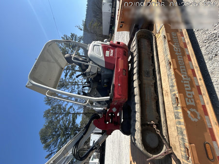 2019 Takeuchi TB260 Canopy, Standard Blade, Auxiliary hydraulics Manual QC, Hydraulic thumb, 12" ,18", 24" Bucket