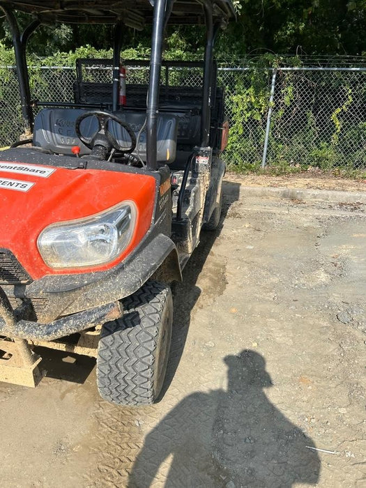 2022 Kubota RTV-X1140W-H Plastic Canopy, Windshield Acrylic Clear, LED Strobe Light, Wire Harness Kit, Back up Alarm