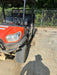 2022 Kubota RTV-X1140W-H Plastic Canopy, Windshield Acrylic Clear, LED Strobe Light, Wire Harness Kit, Back up Alarm