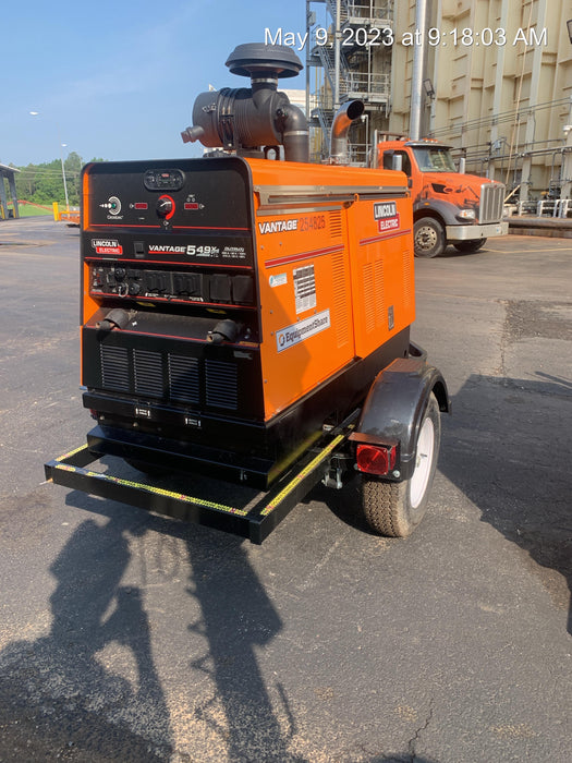 2022 Lincoln Electric Vantage 549X Crosslink Technology, Trailer Mounted, ES Decals, T3