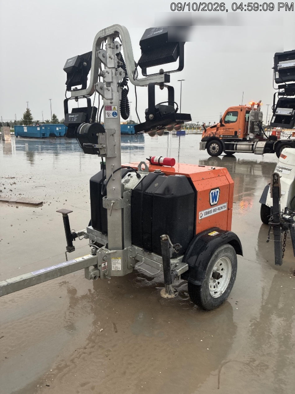 2023 Wanco WLTT-4MM4K Diesel, Deep Sea Controller, Shore Power Plug, Auto Start, (4) 350W LED Floodlights, 4kW Generator, 60 Gal Fuel Tank, 2" Ball, T3