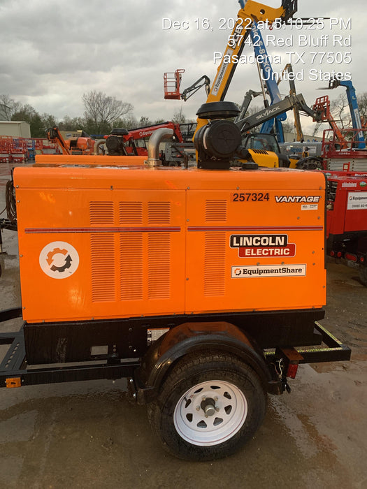 2022 Lincoln Electric Vantage 549X Crosslink Technology, Trailer Mounted, ES Decals, T3