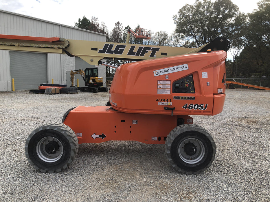 2019 JLG 460SJ Deutz Diesel Engine, FF Non Marking Tires, Rotating Beacon, Welder-Ready Package