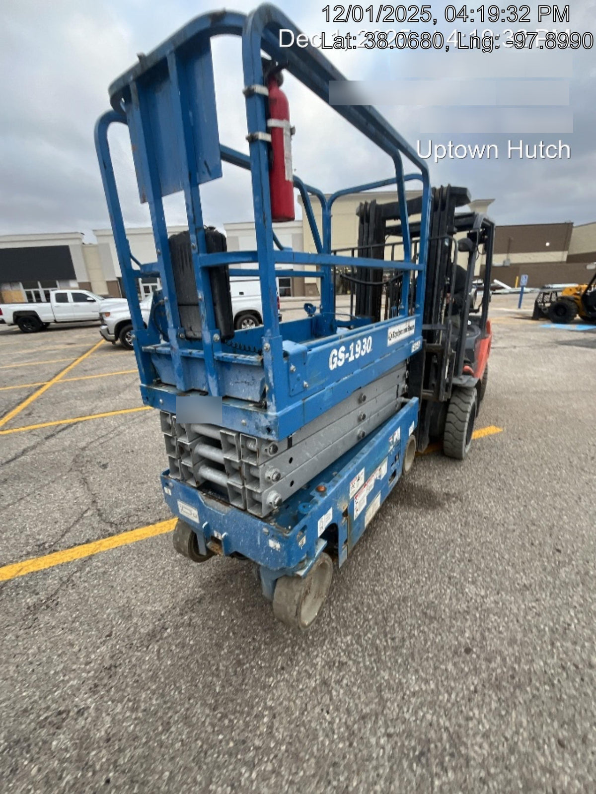 2020 Genie GS-1930 Fixed rails with chain entry gate - Pre A92.20