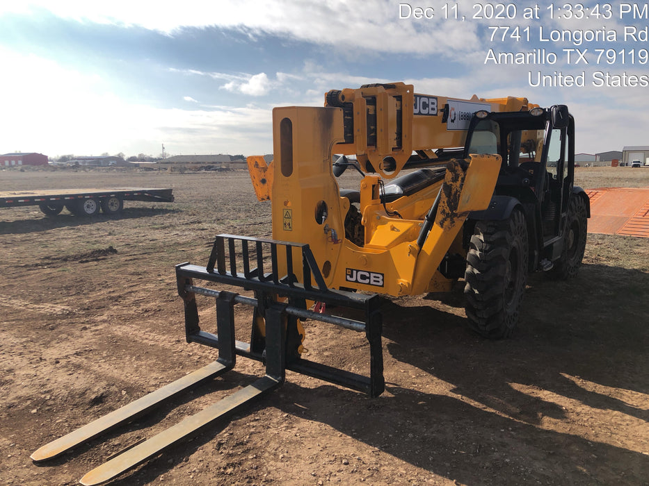 2020 JCB 512-56 Canopy, 74Hp, Solid Tires, Work Lights, Beacon, Aux Hydraulics, Back up Alarm, Lifting Eye, ES Decals