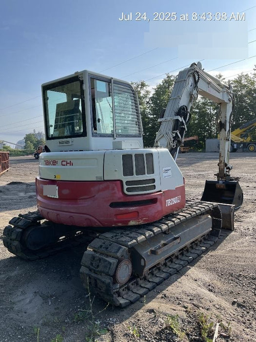 2016 TAKEUCHI TB280FR