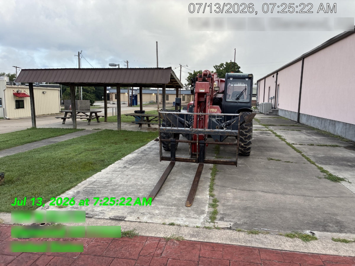 2018 Manitou MTA10055 Manitou MTA 10055 w/Open ROPS, Work Lights/Strobe, Aux Hyd, Solid Tires, Lift Hook, 66" Carriage, 60" Forks