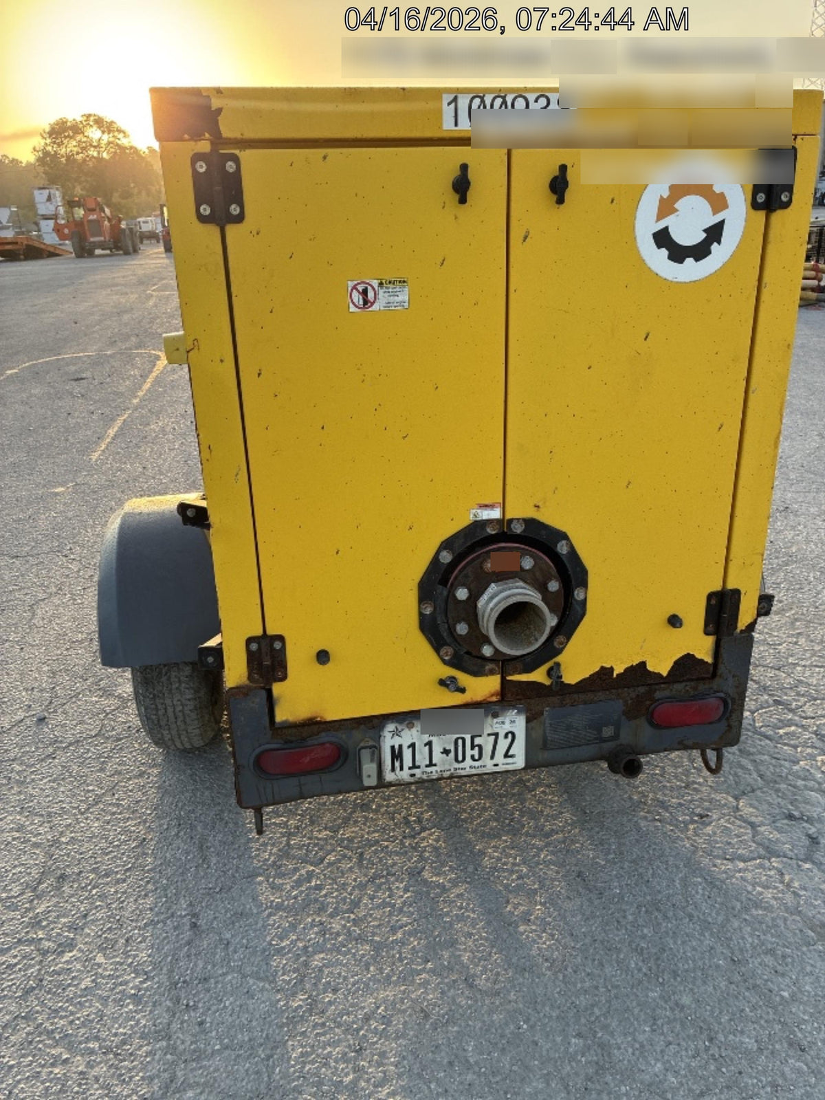 2020 ATLAS COPCO PAS 100 HF CS Enclosed