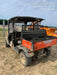 2022 Kubota RTV-X1140W-H Plastic Canopy, Windshield Acrylic Clear, LED Strobe Light, Wire Harness Kit, Back up Alarm